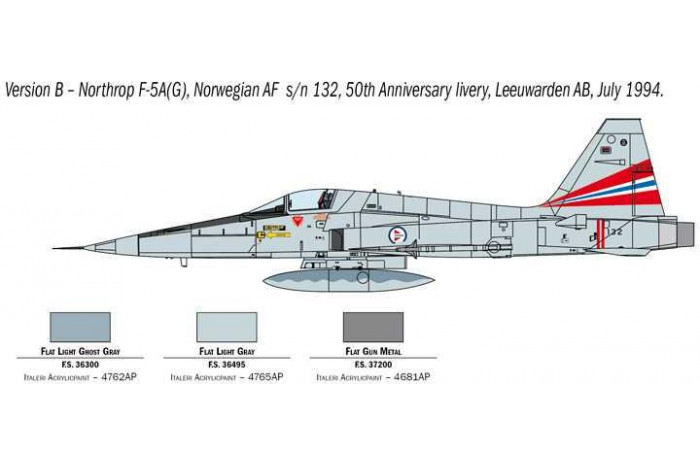 Model Kit letadlo 1441 - F-5A Freedom Fighter (1:72)