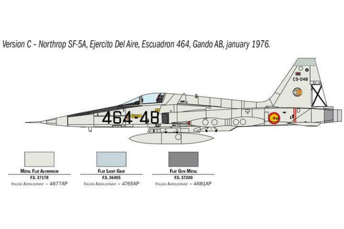 Model Kit letadlo 1441 - F-5A Freedom Fighter (1:72)