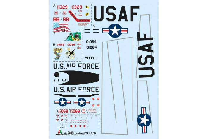 Model Kit letadlo 2809 - Lockheed TR-1A/B (1:48)