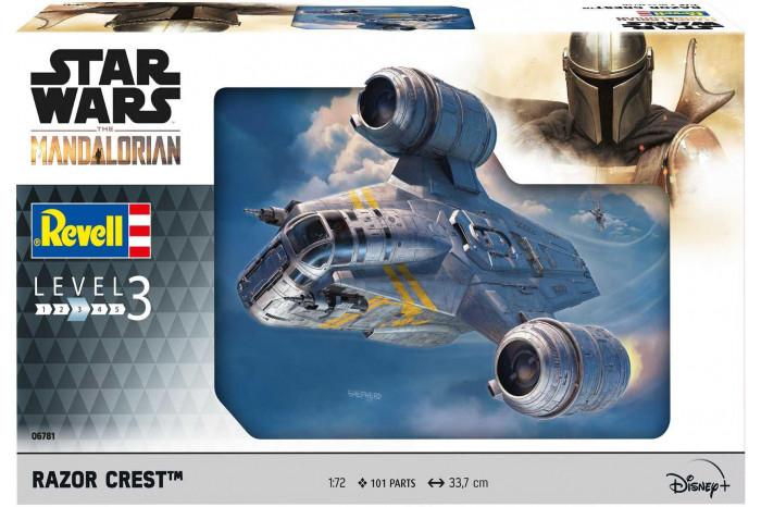 Plastic ModelKit SW 06781 - The Mandalorian: The Razor Crest (1:72)