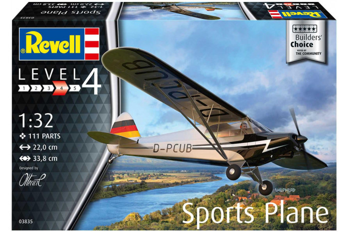 Plastic ModelKit letadlo 03835 - Builders Choice Sports Plane (1:32)