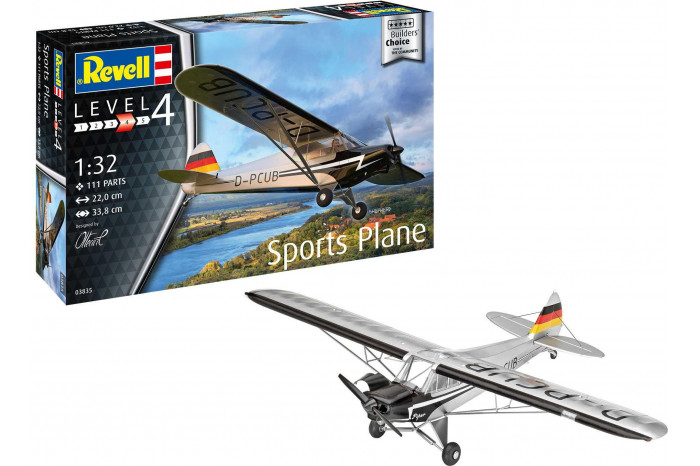 Plastic ModelKit letadlo 03835 - Builders Choice Sports Plane (1:32)