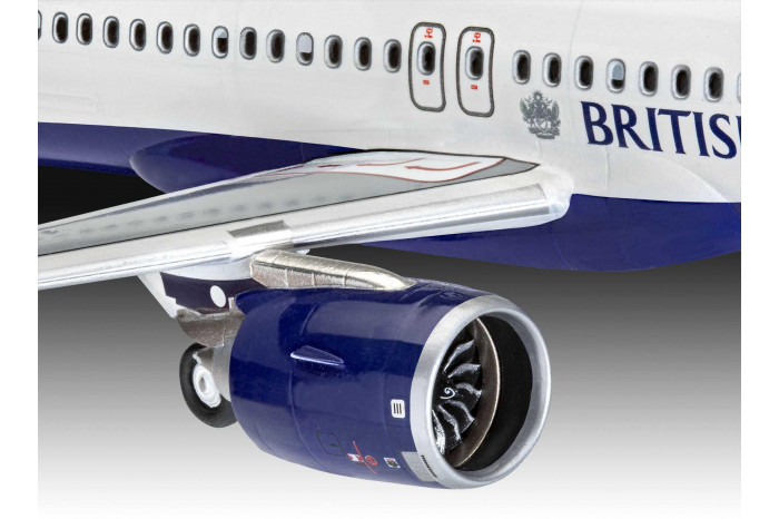 Plastic ModelKit letadlo 03840 - Airbus A320 neo British Airways (1:144)