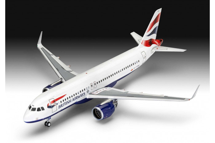 Plastic ModelKit letadlo 03840 - Airbus A320 neo British Airways (1:144)