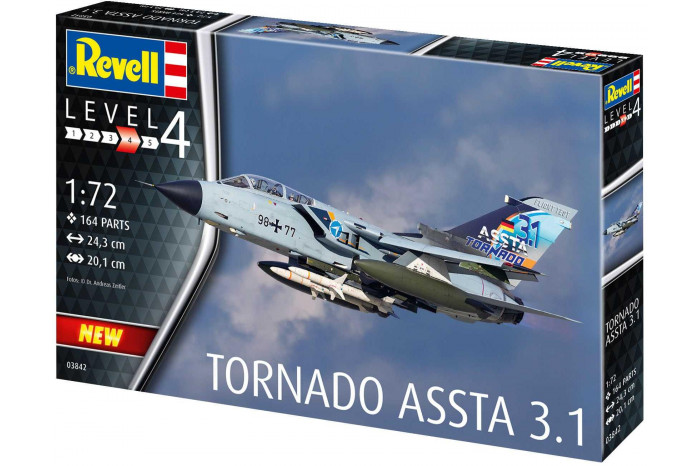 Plastic ModelKit letadlo 03842 - Tornado ASSTA 3.1 (1:72)