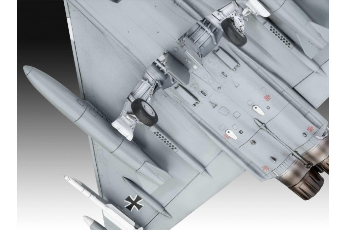 Plastic ModelKit letadlo 03843 - Eurofighter "Luftwaffe 2020 Quadriga" (1:72)