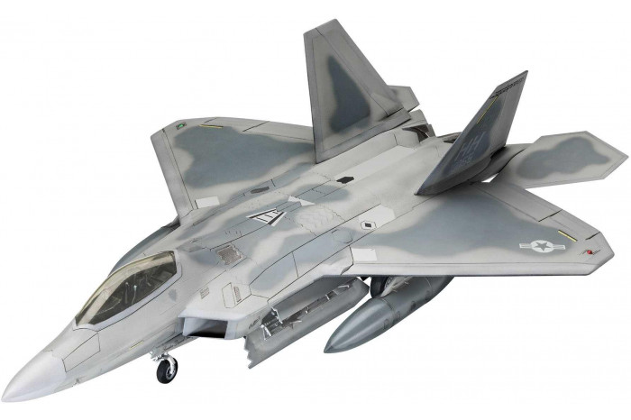 Plastic ModelKit letadlo 03858 - Lockheed Martin F-22A Raptor (1:72)