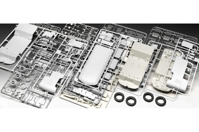 Plastic ModelKit auto 07675 - VW T1 Bus (1:24)