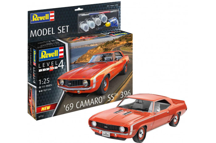 ModelSet auto 67712 - 69 Camaro SS (1:25)