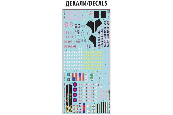 Model Kit letadlo 7325 - Hercules C-130J (1:72)