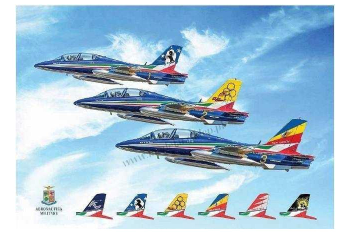 Model Kit letadlo 1461 - Macchi MB 339 P.A.N. 60th Anniversary Special Livery (1:72)