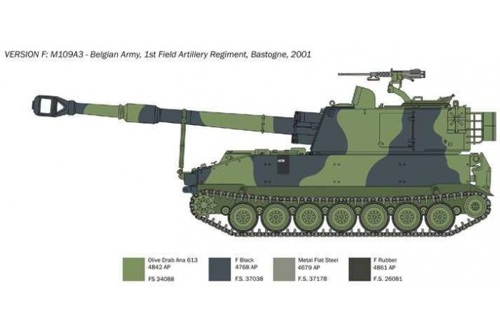 Model Kit tank 6589 - M109/A2-A3-G (1:35)