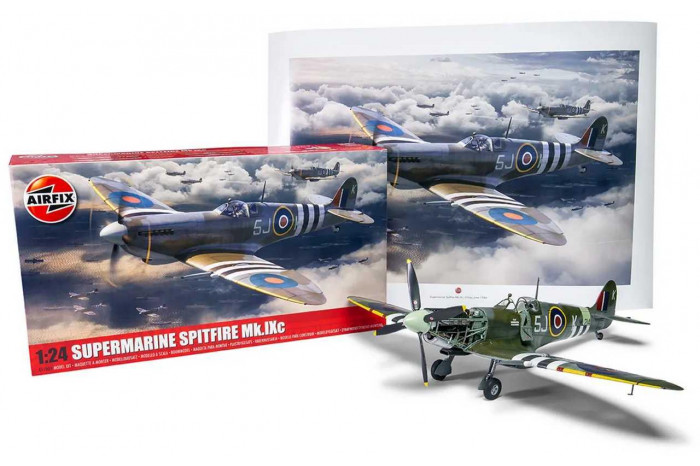 Classic Kit letadlo A17001 - Supermarine Spitfire Mk.Ixc (1:24)
