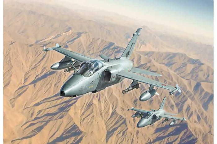 Model Kit letadlo 1460 - AMX Ghibli (1:72)