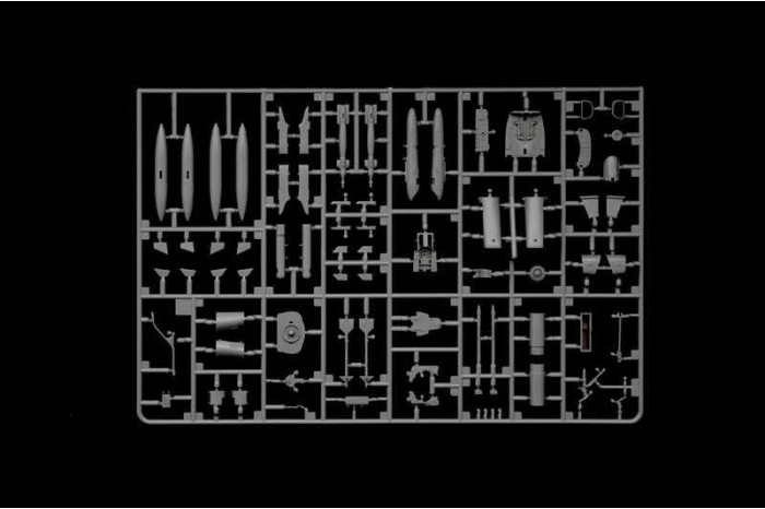 Model Kit letadlo 1460 - AMX Ghibli (1:72)