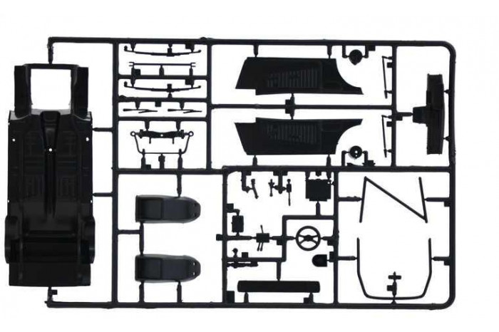 Model Kit auto 3664 - Ford Escort Zakspeed Gr. 2 (1:24)