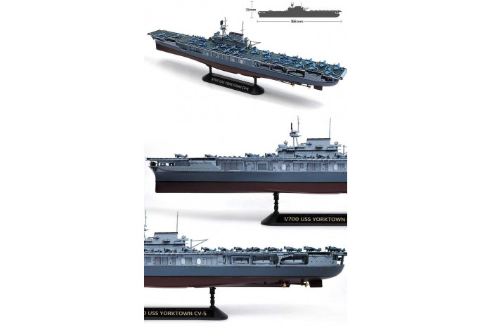 Model Kit loď 14229 - USS Yorktown CV-5 "Battle of Midway" (1:700)