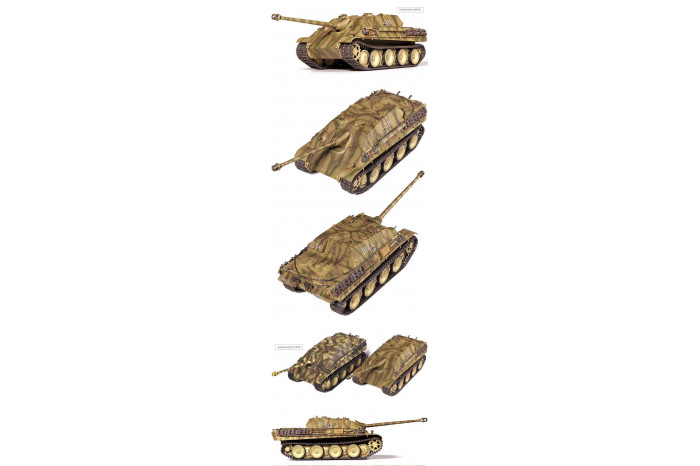 Model Kit tank 13539 - German Sd.kfz.173 Jagdpanther Ausf.G1 (1:35)
