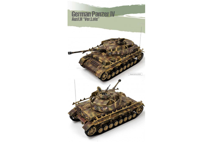 Model Kit tank 13528 - German Panzer IV Ausf.H "Ver.Late" (1:35)