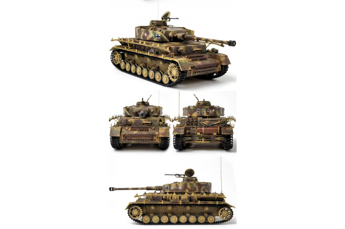Model Kit tank 13528 - German Panzer IV Ausf.H "Ver.Late" (1:35)