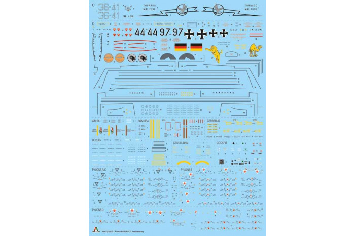 Model Kit letadlo 2520 - Tornado IDS - 40th Anniversary (1:32)