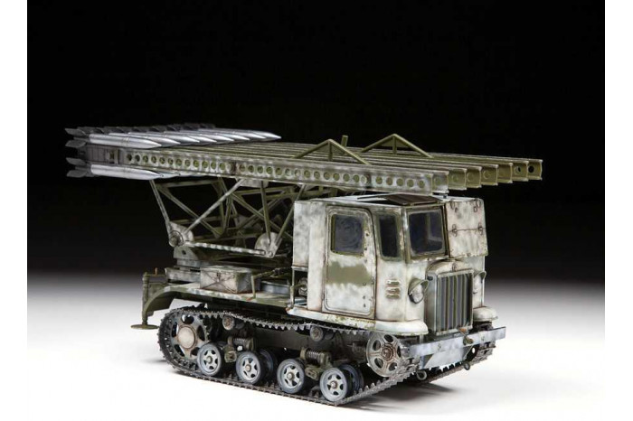 Model kit military 3700 - STZ-5 with BM-13 "KATYUSHA" (1:35)