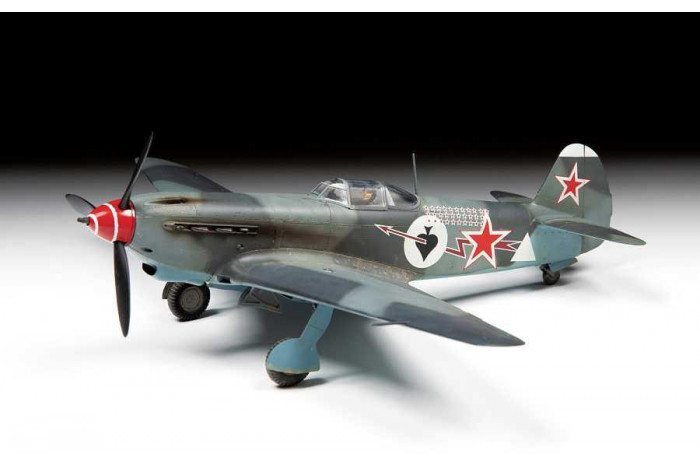 Model kit letadlo 4831 - Yak-9-T with cannon (1:48)