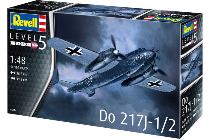 Plastic ModelKit letadlo 03814 - Do 217J-1/2 (1:48)