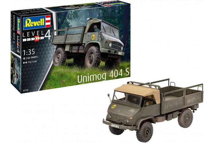 Plastic ModelKit military 03348 - Unimog 404 S (1:35)