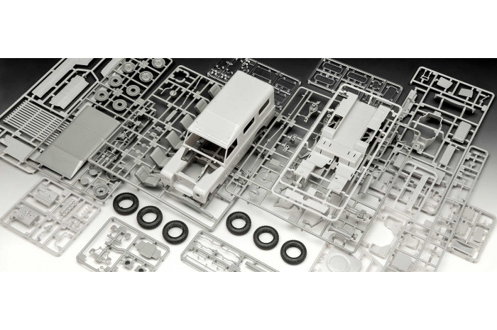 ModelSet auto 67056 - Land Rover Series III LWB (commercial) (1:24)