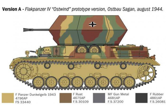 Model Kit military 6594 - Flakpanzer IV Ostwind (1:35)
