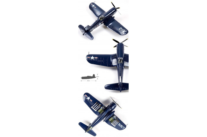 Model Kit letadlo 12353 - F4U-4  "Battle of Jangjin Reservoir" (1:48)