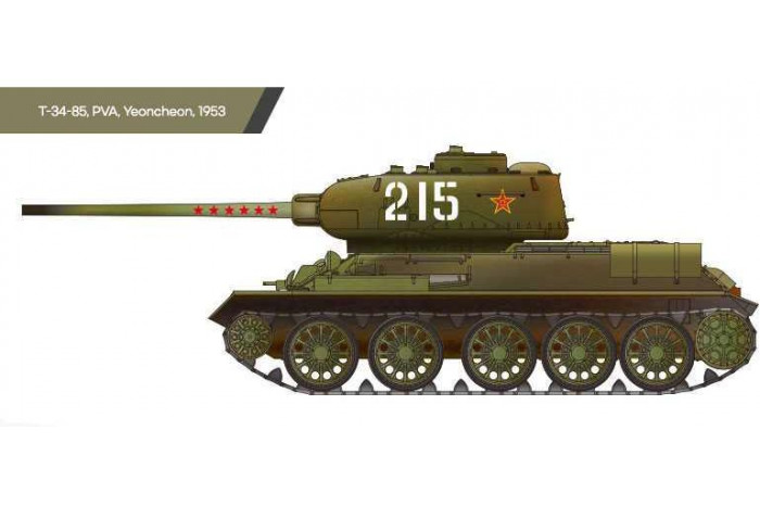Model Kit tank 13421 - Soviet Medium Tank T-34-85 (1:72)
