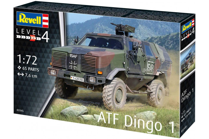 Plastic ModelKit military 03345 - ATF Dingo 1 (1:72)
