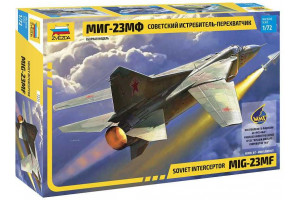 Model kit letadlo 7225 - MIG-23 MF Soviet Interceptor (1:72)