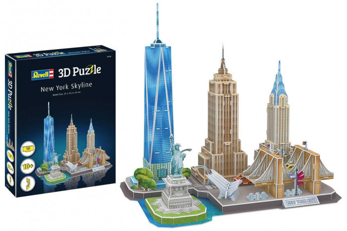 3D Puzzle REVELL 00142 - New York Skyline