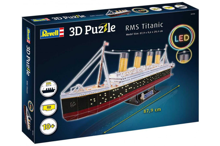 3D Puzzle REVELL 00154 - RMS Titanic (LED Edition)