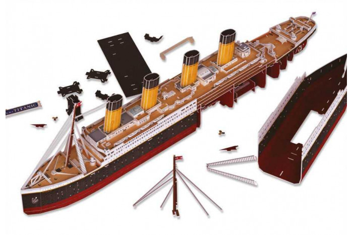 3D Puzzle REVELL 00154 - RMS Titanic (LED Edition)