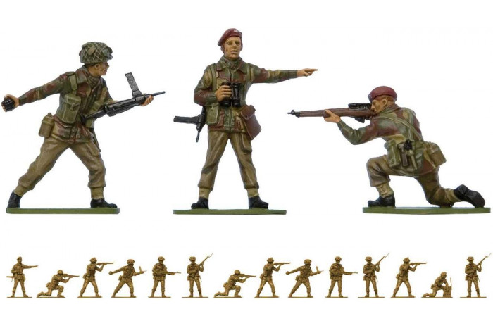 Classic Kit VINTAGE figurky A02701V - WWII British Paratroops (1:32)