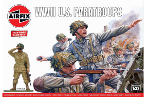 Classic Kit VINTAGE figurky A02711V - WWII U.S. Paratroops (1:32)