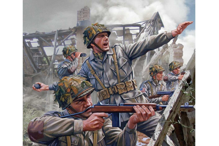 Classic Kit VINTAGE figurky A02711V - WWII U.S. Paratroops (1:32)