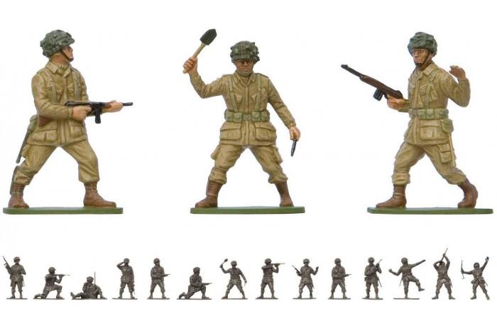 Classic Kit VINTAGE figurky A02711V - WWII U.S. Paratroops (1:32)