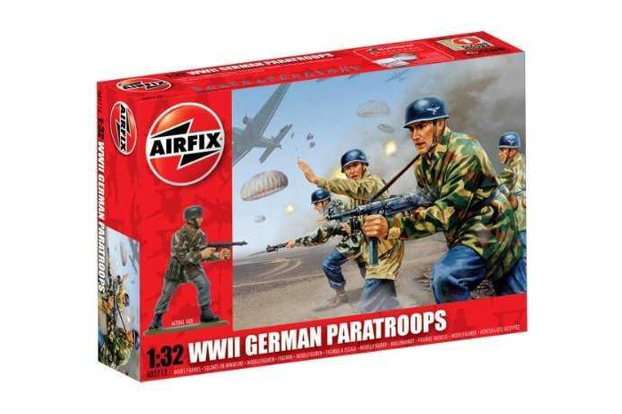 Classic Kit VINTAGE figurky A02712V - WWII German Paratroops (1:32)