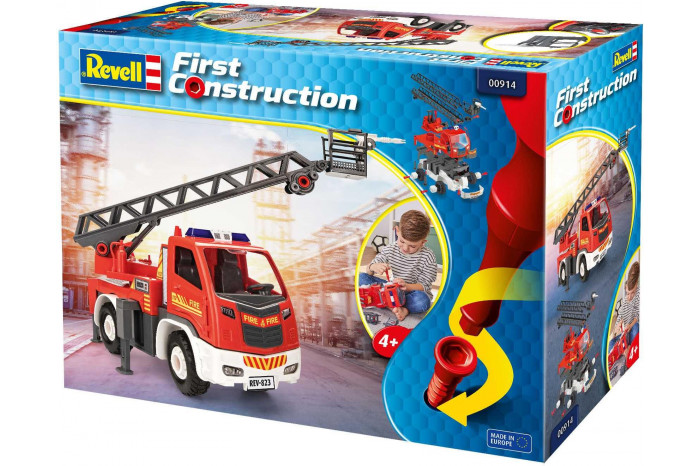 First Construction truck 00914 - Ladder Fire Truck (1:20)