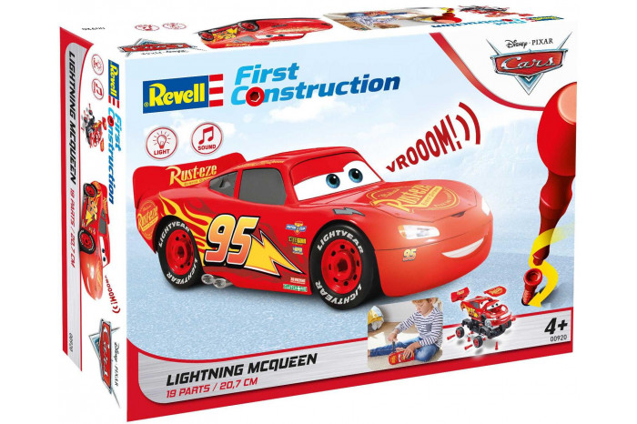 First Construction auto 00920 - Lightning McQueen (světelné a zvukové efekty) (1:20)