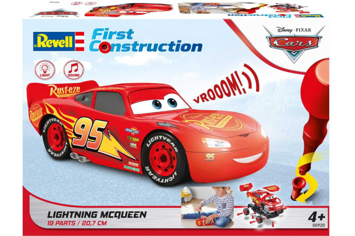 First Construction auto 00920 - Lightning McQueen (světelné a zvukové efekty) (1:20)