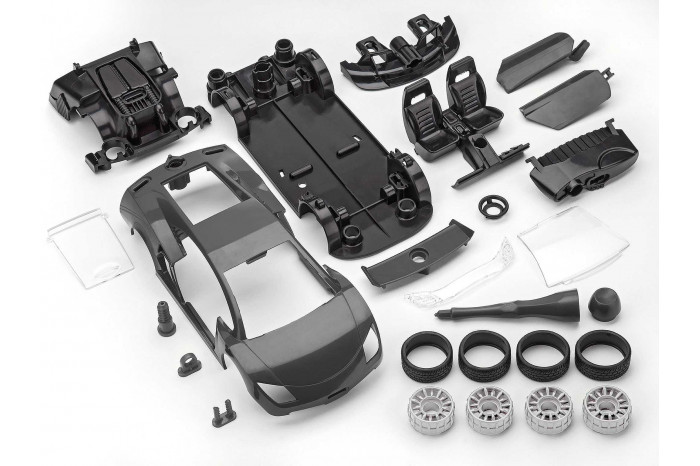 First Construction auto 00923 - Racing Car (černé) (1:20)