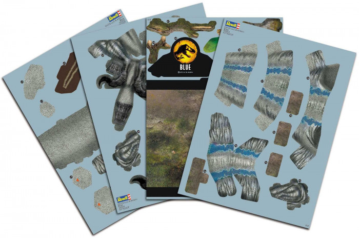 3D Puzzle REVELL 00243 - Jurassic World - Blue