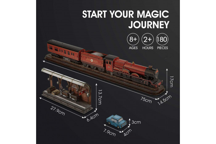 3D Puzzle REVELL 00303 - Harry Potter Hogwarts Express Set