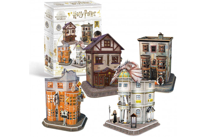 3D Puzzle REVELL 00304 - Harry Potter Diagon Alley Set
